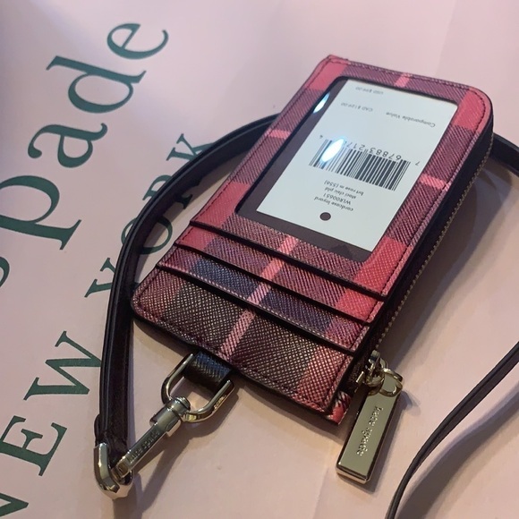 Kate spade Cardcase Inyard plaid - Picture 5 of 7